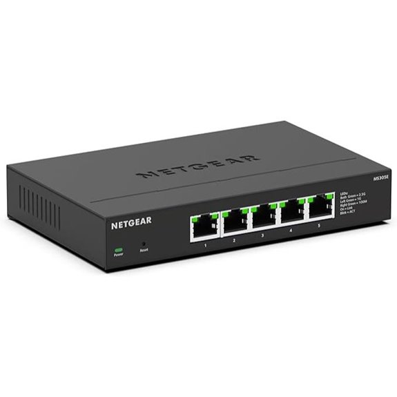 NETGEAR 5-Port Multi-Gigabit Managed Ethernet Switch