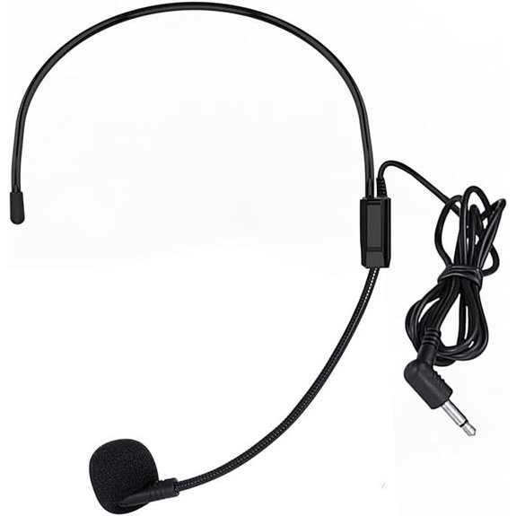 SHIDU Flexible Wired Microphone with 3.5mm Plug
