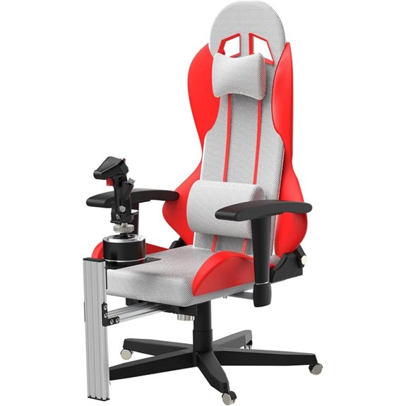Flight Sim Chair Mounts for HOTAS and Joysticks