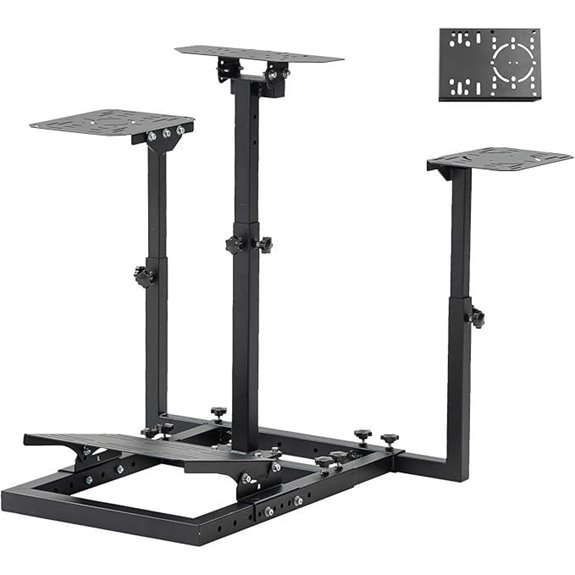 Dardoo Flight Simulator Stand for Logitech & Thrustmaster