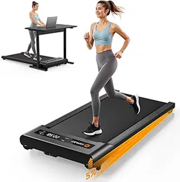 Walking Pad Treadmill 3-in-1 Foldable Under Desk Machine