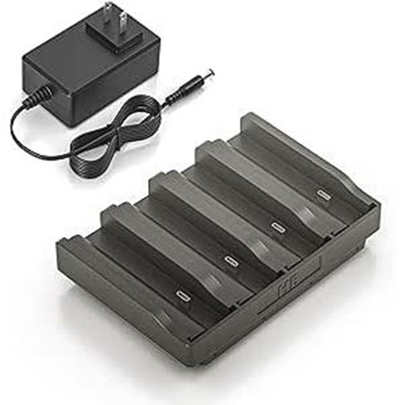 4-Port Fast Charger for TACTACAM Batteries