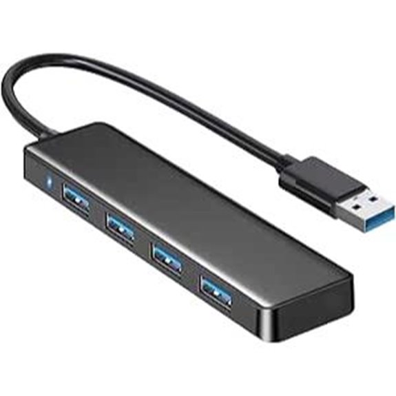 VIENON 4-Port USB 3.0 Hub and Splitter