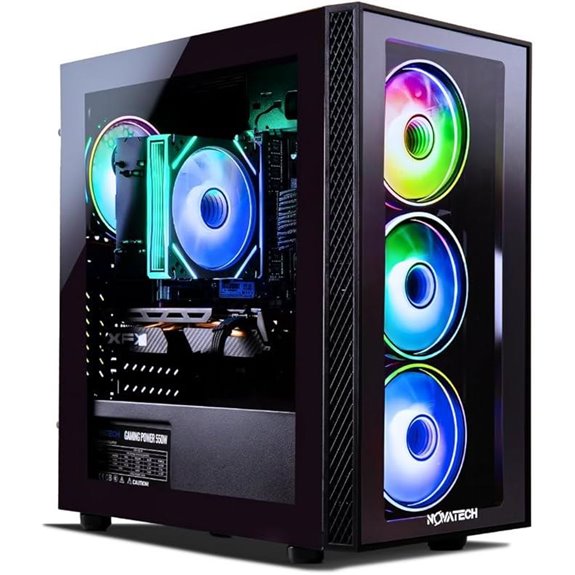 NOVATECH Phantom 2.0 Gaming PC i7 RX580 16GB RAM