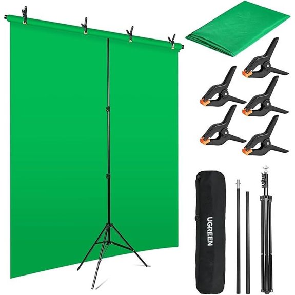 green screen backdrop kit