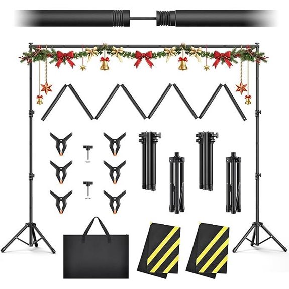 heavy duty backdrop stand