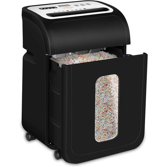 Heavy Duty 14-Sheet Micro Cut Paper Shredder