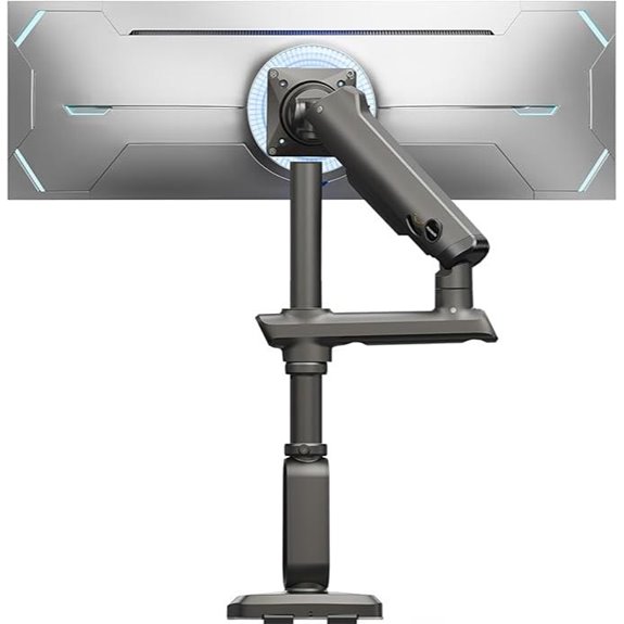 HUANUO Heavy Duty Ultrawide Monitor Arm 49 Max