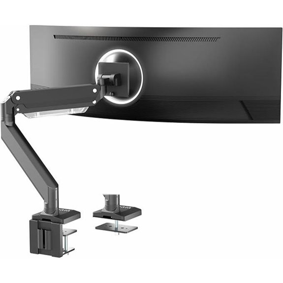 VIVO Heavy Duty Aluminum Monitor Arm for Ultrawide Screens