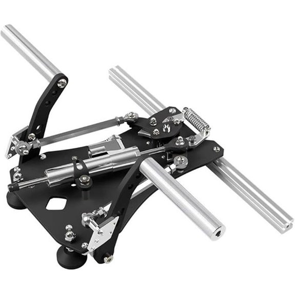 Helicopter Flight Rudder Pedals with Brake System