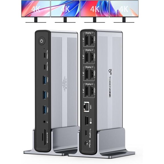 high capacity multiport docking station