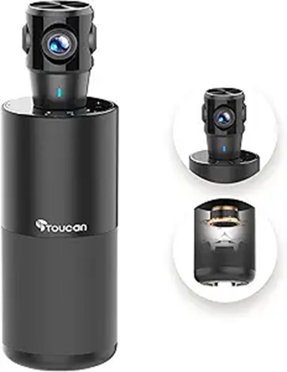 TOUCAN 360° HD Conference Webcam with AI Tracking