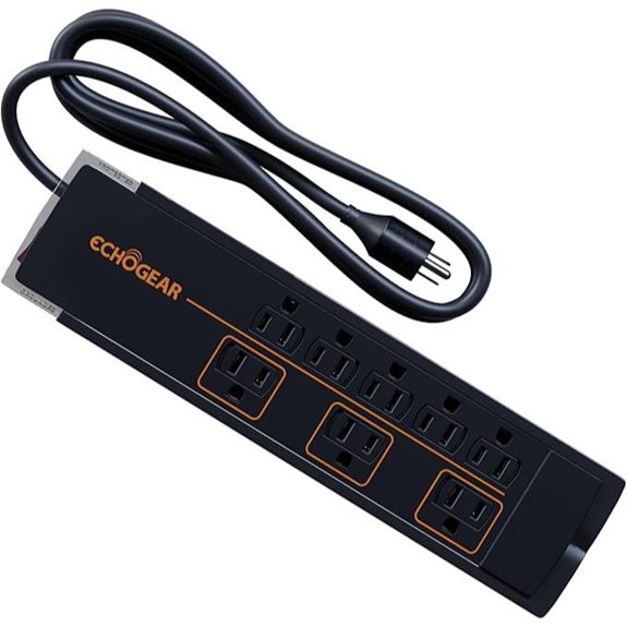 ECHOGEAR Surge Protector Power Strip with 3420 Joules