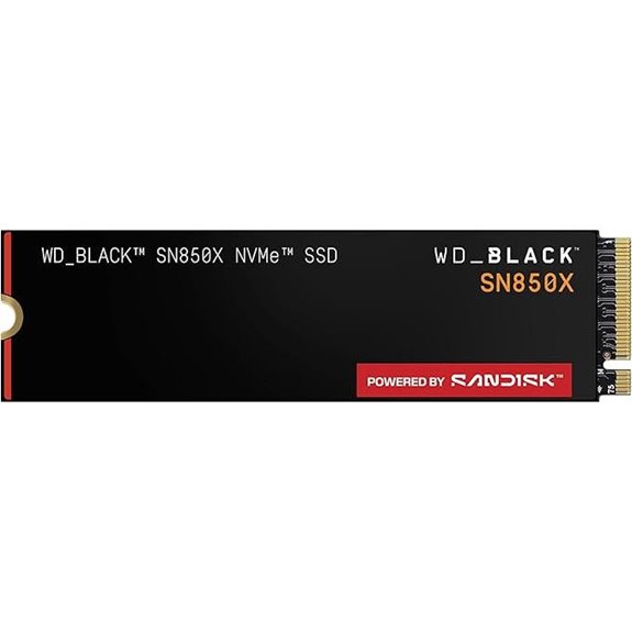 WD_BLACK SN850X 4TB NVMe SSD for Gaming