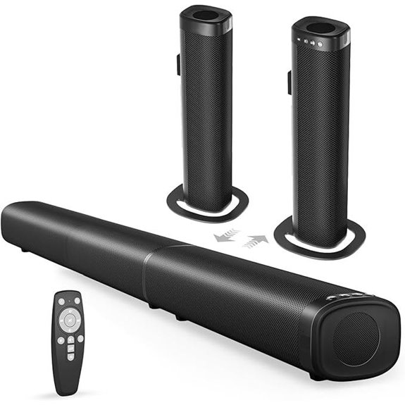 100W Bluetooth Sound Bar for TV and Home Theater