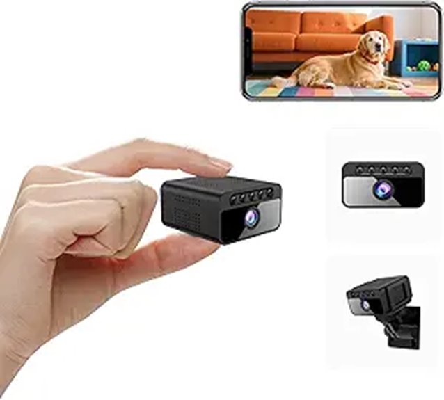 4K WiFi Hidden Spy Camera with Night Vision
