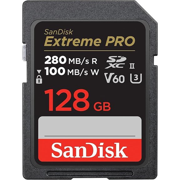 SanDisk 128GB Extreme PRO SDXC UHS-II Memory Card