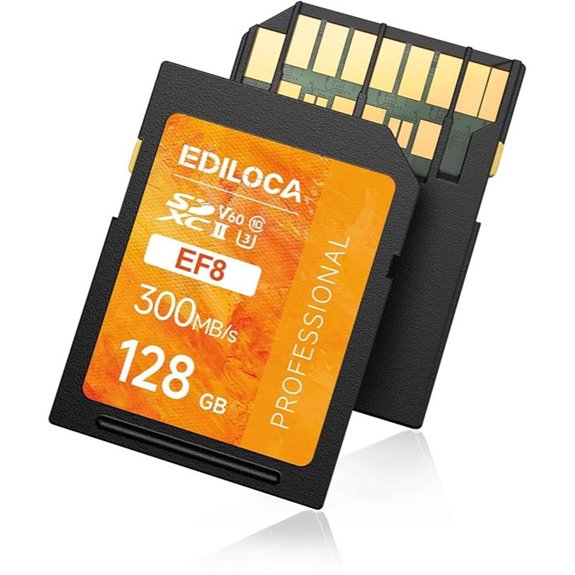 UHS-II 128GB SD Card for 4K/6K Video