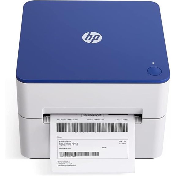 HP Thermal Shipping Label Printer High-Speed 4x6 Barcode Printer