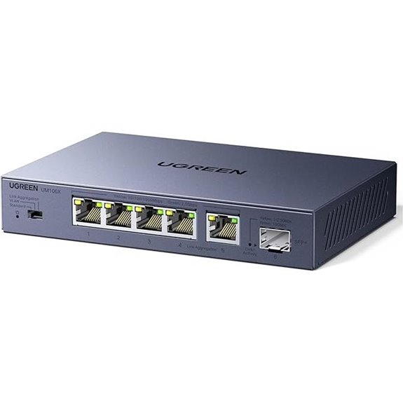 UGREEN 2.5Gb Ethernet Switch with 6 Ports