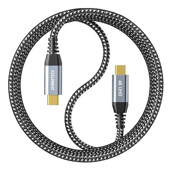 ZeroneTeck USB C Cable 3ft 20Gbps 100W Fast Charging
