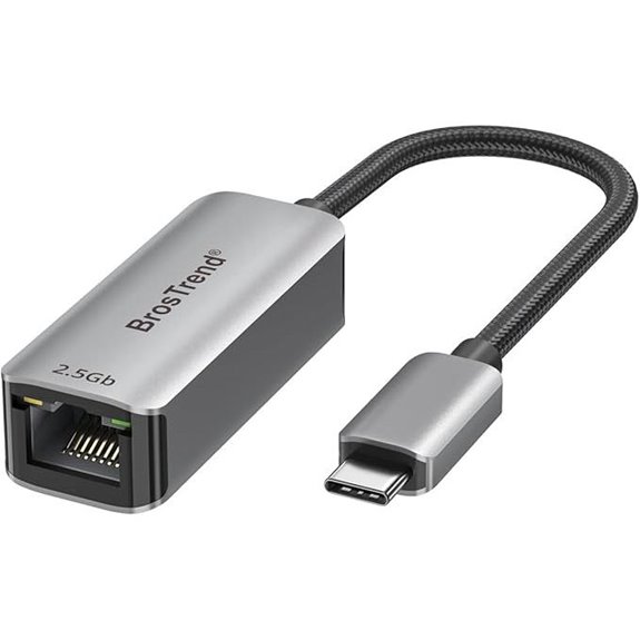 BrosTrend 2.5Gb USB-C Ethernet Adapter