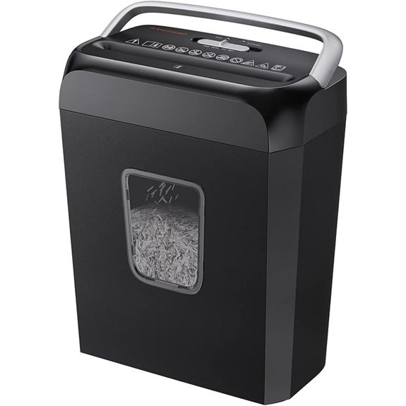 Bonsaii Crosscut Paper Shredder for Home Use