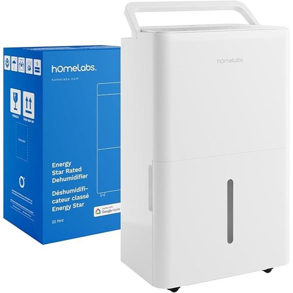 hOmeLabs Wi-Fi Dehumidifier for 4500 sq ft