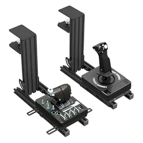 Likeem Dual Desk Mount for Flight Joysticks