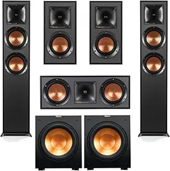 Klipsch 5.2 Home Theater Pack with Subwoofers