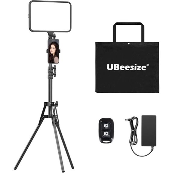UBeesize LED Video Light Kit with Tripod