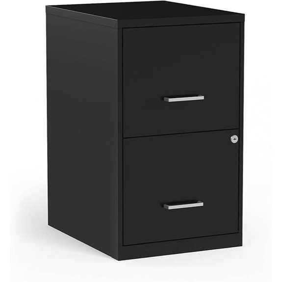lockable 2 drawer vertical file