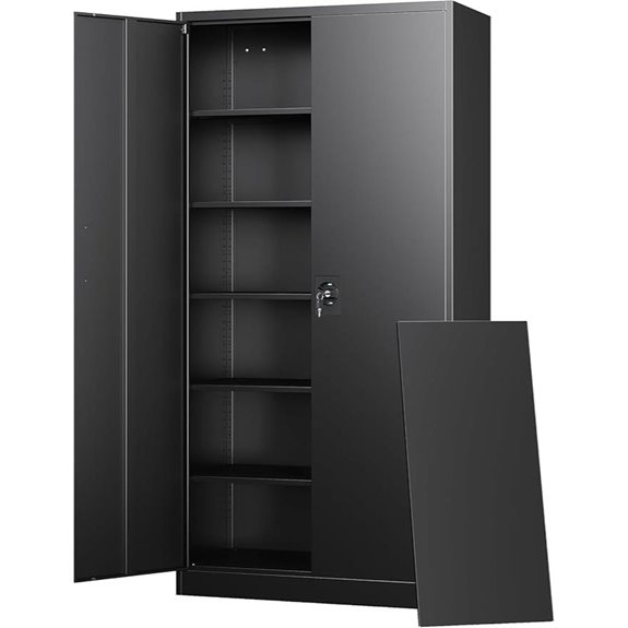 lockable metal garage cabinets