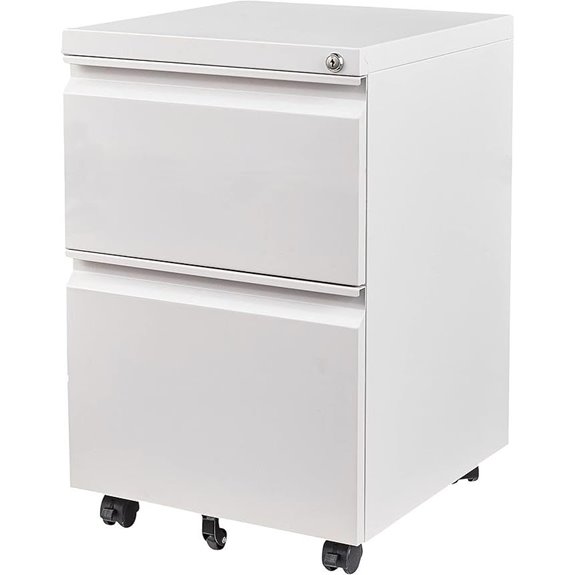 locking mobile file cabinet