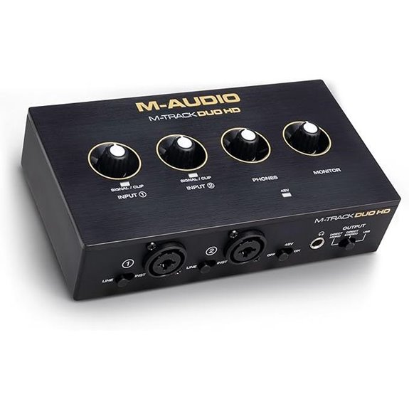 M-AUDIO M-Track Duo Audio Interface with Software