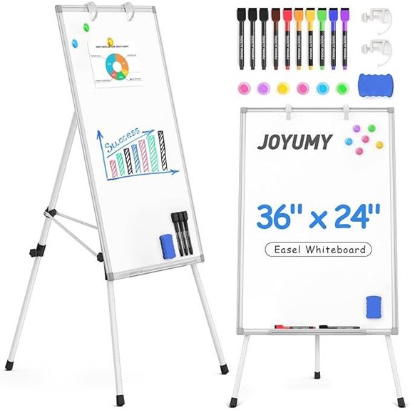 magnetic dry erase stand