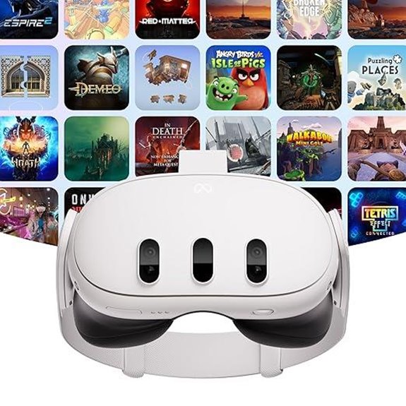 Meta Quest 3 512GB VR Headset with Games & Protection