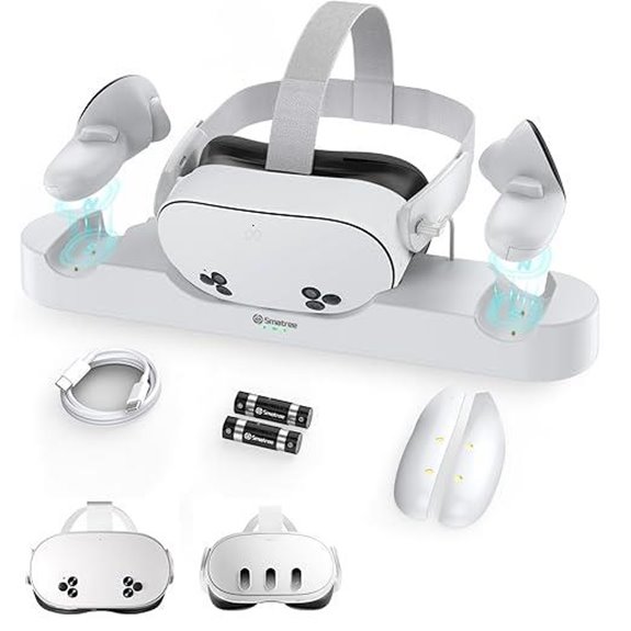 Smatree VR Charging Dock for Meta Quest 3