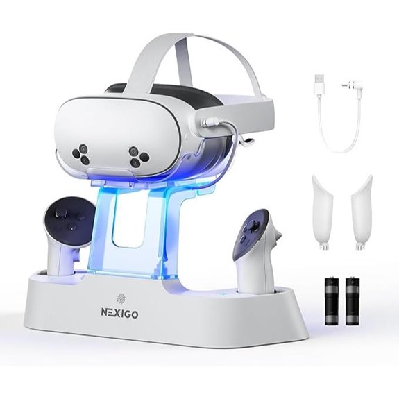 NexiGo Charging Dock for Meta Quest 3/3S with Accessories