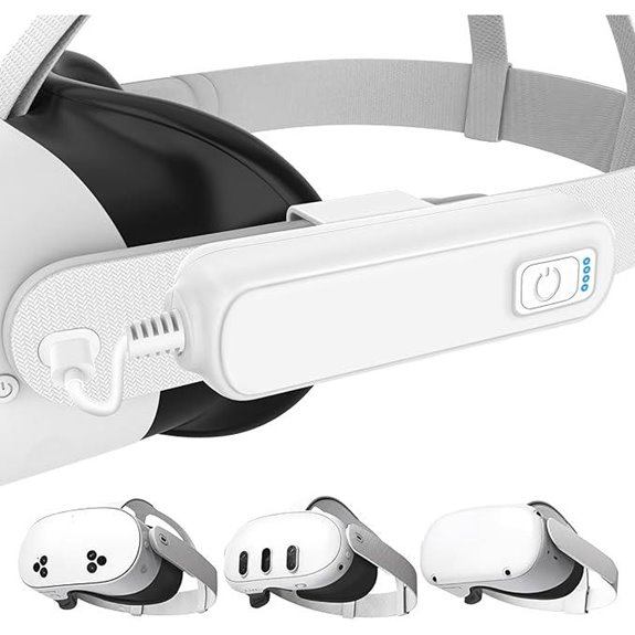 Meta Quest 3S/3/2 Battery Pack with Fast Charging