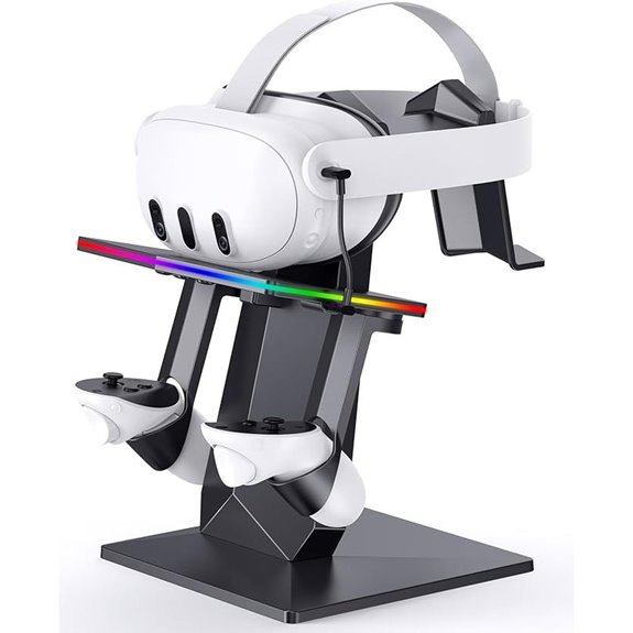 Meta Quest 3/Pro RGB Charging Dock & Stand