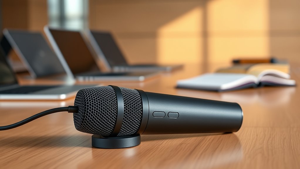 microphone features for meetings