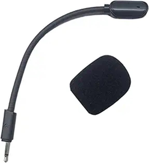 Gaming Boom Microphone Replacement for Headsets