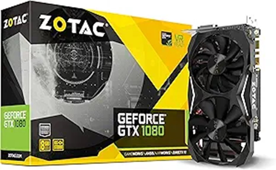 ZOTAC GeForce GTX 1080 Mini 8GB Gaming GPU