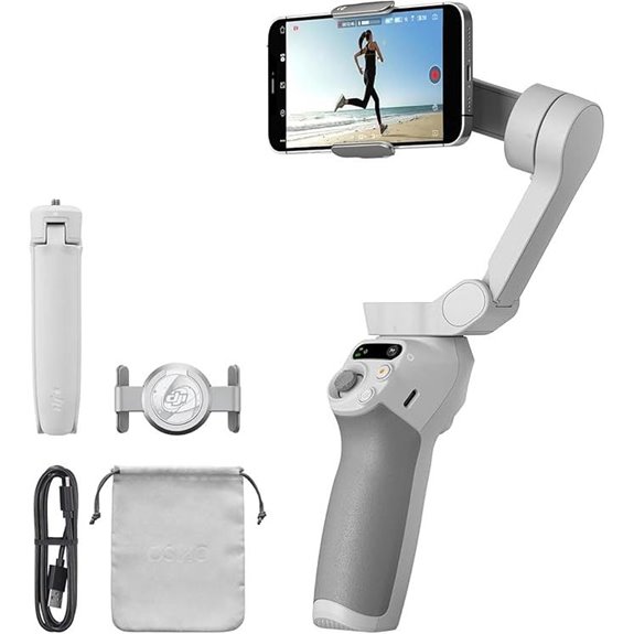 DJI Osmo Mobile SE Gimbal with Tripod & Selfie Stick