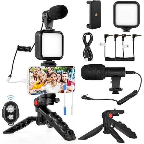 mobile vlogging accessory set