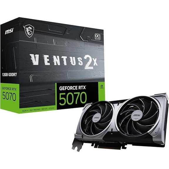 MSI Gaming RTX 5070 12G Ventus 2X OC Graphics Card