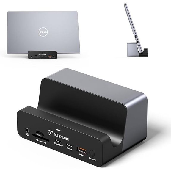 TobenONE 18-in-1 4K Monitor Docking Station