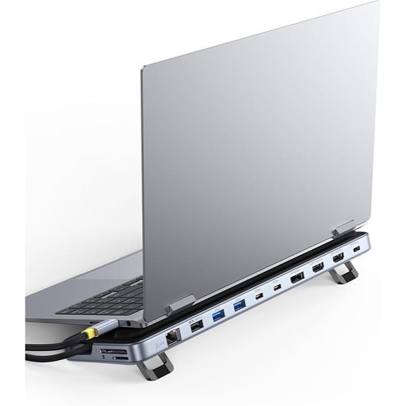 Baseus 12-in-1 Laptop Docking Station with Stand