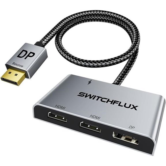 DisplayPort to Dual HDMI MST Hub for Multiple Monitors